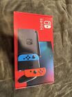 Brand NEW With Box Nintendo Switch + Neon Red/blue Joy Cons 32GB Gaming Console