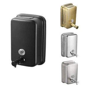 Dispensador de jabón de acero inoxidable montaje en pared dispensador de jabón líquido de pared champú gastro - Imagen 1 de 13