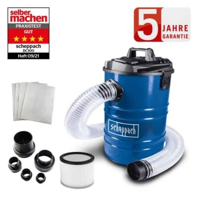 Scheppach Absauganlage DC100 Späneabsaugung 65L 1200W 230V + Adapter Set - Bild 1 von 4