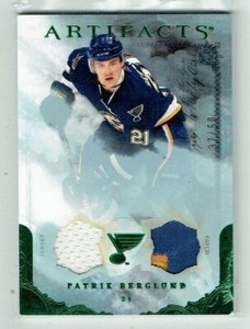 10-11 UD Upper Deck Artifacts  Patrik Berglund  /50  Jersey--Patch