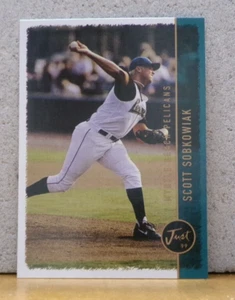 AUCTION 550 BASEBALL CARD JUST 1999 RAMON SCOTT SOBKOWIAK MYRTLE BEACH PELICANS - Picture 1 of 2