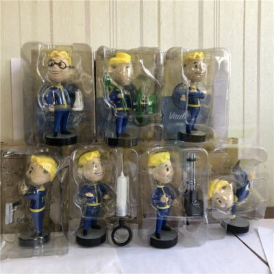 Fallout 4 Vault Boy 111 Serie 3 Bobblehead Actionfigur Bethesda Spielzeug Model - Bild 1 von 4