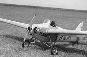 Bauplan Pander Type D Modellbauplan Motorflugmodell - Bild 1 von 1