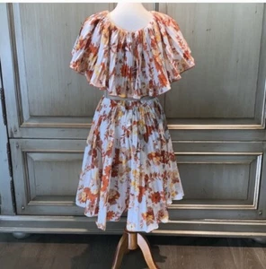 Vintage Fall Floral Dress - Picture 1 of 4