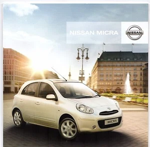 Nissan Micra 2011-12 UK Market Sales Brochure 1.2 DIG-S Visia Acenta Tekna - Picture 1 of 1