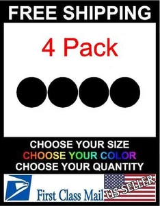 Spoiler Hole Covers Waterproof / Delete Plugs / Wing / Color Match decal sticker - Bild 1 von 3