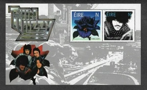 Thin Lizzy-Phil Lynott Ireland special min sheet postage  stamps 2019 mnh - Picture 1 of 1