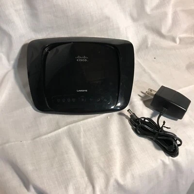 Cisco Linksys WRT160N V3 4-Port Ethernet Wireless-N Broadband Router w/ Adapter - Image 1 of 4