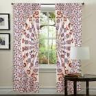 Printed Cotton Curtain Indian Room Divider Curtain Window Door Curtain &amp; Drapes