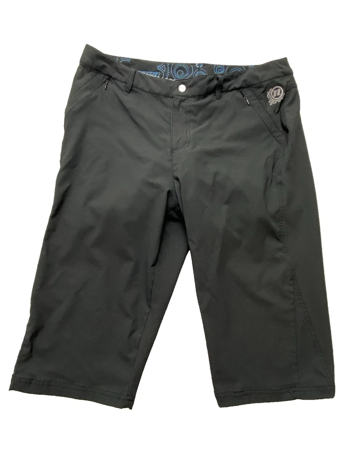 Pantalones Cortos Novara Para Hombres Grandes Bicicleta de Montaña MTB Ciclismo Negros con Forro Acolchado Foto 1 de 4
