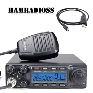 Transceptor y cable de radioaficionado AnyTone AT-6666PRO 28-29,7 MHz 10M 40 canales - Imagen 1 de 6