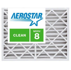 Aerostar 16x20x4 Slim (15 1/2" x 19 1/2" x 3 3/4") MERV 8, 16x20x4 Slim, 1PK - Picture 1 of 6