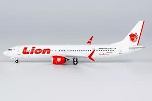 1:400 NG Models Lion Air Boeing B737 MAX 10 PK-LRF Diecast Aircraft Jet Model - Picture 1 of 8