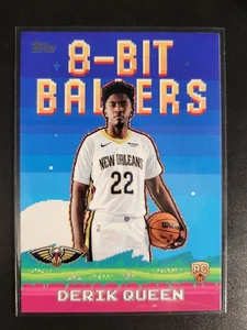 2025-26 Topps Baloncesto - Novatos Derik Queen 8-Bit Ballers (RC) #8B-39 - Imagen 1 de 5