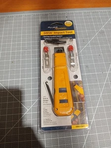 Fluke Networks D914 Schlagwerkzeug mit 66 Klingen + 110 Klingen 10051501 NEU IN VERPACKUNG - Bild 1 von 2