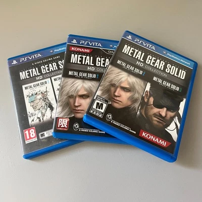 Metal Gear Solid HD Collection PS Vita Sons of Liberty and Snake Eater CIB - Image 1 of 4