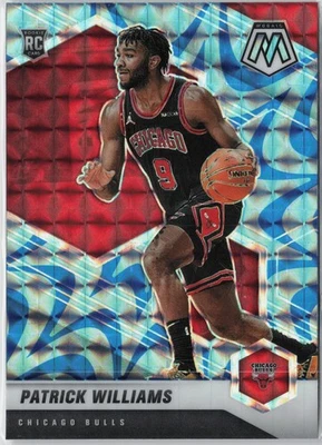 Patrick Williams 2020-21 Panini Mosaic Rookie Mosaic Reactive Blue - Image 1 of 2