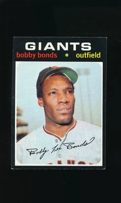 1971 Topps #295 Barry Bonds * Outfield * Gigantes de San Francisco * EX/EX-MT * Foto 1 de 2