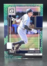 AARON JUDGE 2022 Donruss Optic #156 GREEN DRAGON Prizm /99 New York Yankees SSP