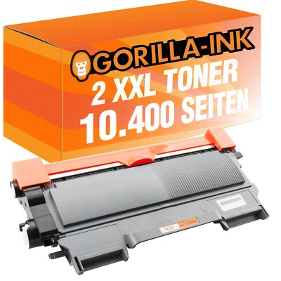Laser Toner Kartusche 2x Super-XL für Brother TN-2220 DCP7060D DCP7060N HL2250DN - Bild 1 von 4