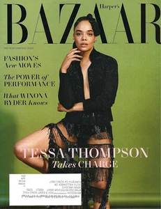 HARPER'S BAZAAR MAGAZINE - August 2022 - TESSA THOMPSON Cover! - Picture 1 of 1