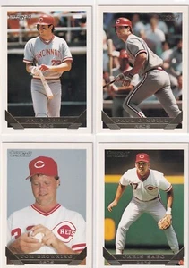 LOT (4) 1993 TOPPS GOLD CINCINNATI REDS PAUL O'NEILL BROWNING SABO MORRIS BZ5925 - Picture 1 of 2