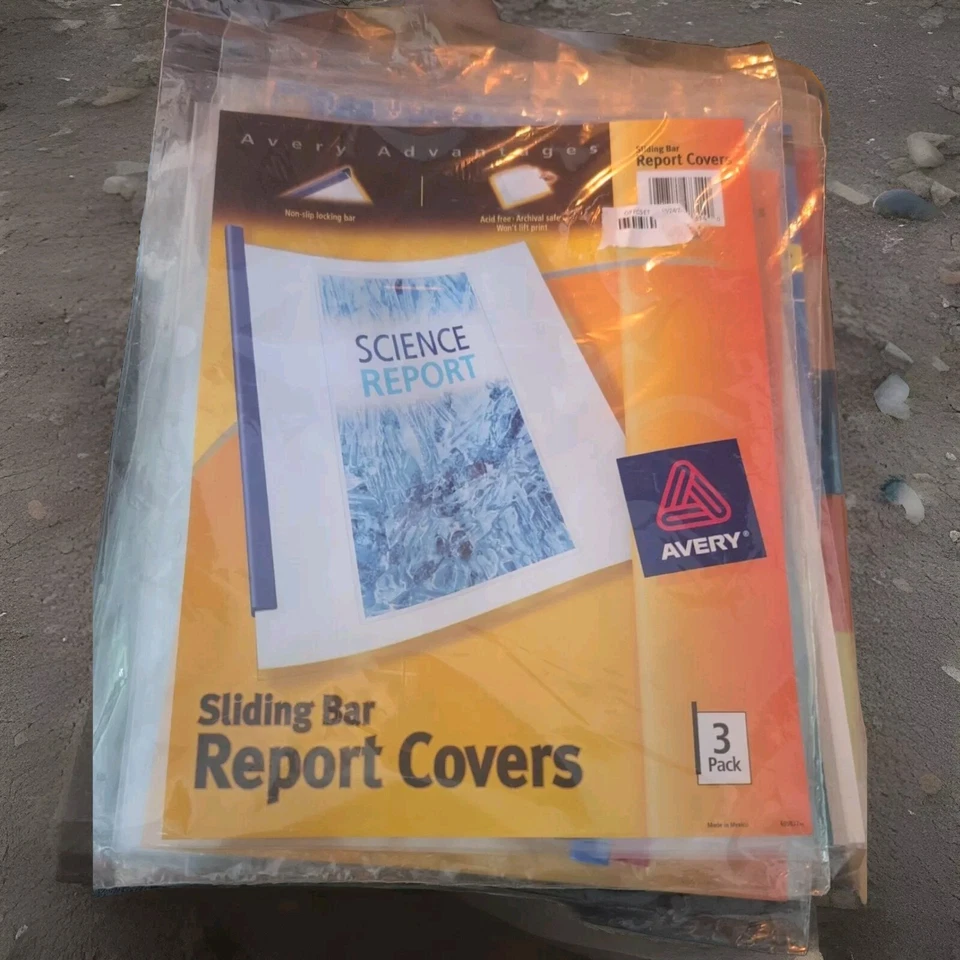 艾利丹尼森艾利滑动报告封面 47314,3 Ea — 第 1/1 张图片