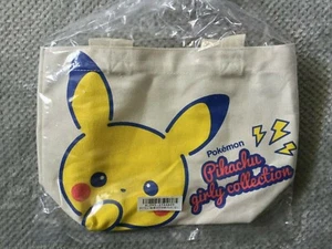 Pokemon Collezione Pikachu Girly Piccola Borsa Tote Bag Tela Toreba Nuova con etichette 11" - Foto 1 di 3