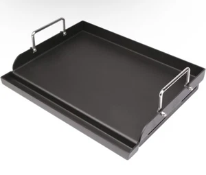 17" x 13" Nonstick Coating Cooking Griddle for Gas Grill, Removable Handles - Picture 1 of 7