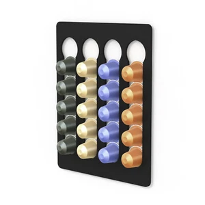 Kapselhalter für 20 Nespresso Kapseln - Kapselspender, Kapselständer, Halterung, - Bild 1 von 6