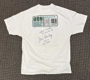 2002 DON HENLEY Signed Concert Tour Shirt *PSA COA* Inside Job *EAGLES* Mint! - Picture 1 of 4