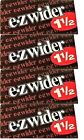 4x E Z Wider Rolling Papers 1 1/2 E-Z 4 Packs 100% AUTHENTIC *FREE USA SHIPPING*