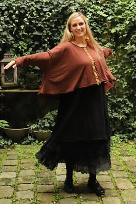 Privatsachen - Lagenlook JACKE SCHAFFENKULT Gr 44 bis 52 - mudcloth - Bild 1 von 4