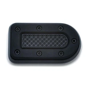 Kuryakyn Moto Motorcycle Motorbike Heavy Industry Brake Pedal Pad Satin Black - Picture 1 of 2