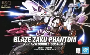 BANDAI HG Gundam SEED DESTINY 1/144 BLAZE ZAKU PHANTOM REY ZA BURREL CUSTOM - Picture 1 of 2