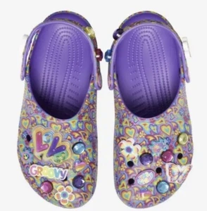 LISA FRANK x CROCS RARE Womens Size 11/ Mens Size 9 (IN-HAND READY TO SHIP) - Picture 1 of 3