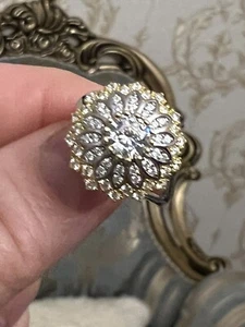 925 Sterlingsilber  Ring  antik Still Gr 18,4 mm - Bild 1 von 15