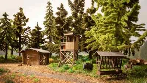 NOCH 66806 Laser-Cut Decoration Set "In the Forest" 1:87 H0 Gauge # NE - Imagen 1 de 4