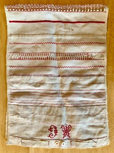 Antique Signed 19th Century Girl's Sewing Sampler - Picture 1 of 5