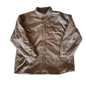 Levi Strauss olivgrüne Jeans gefütterte Jacke Herren Größe: XXL - Bild 1 von 8