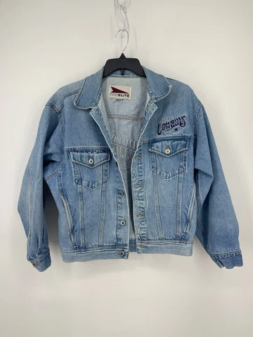 ProElite Dallas cowboys denim jacket Size Men’s Medium Cover