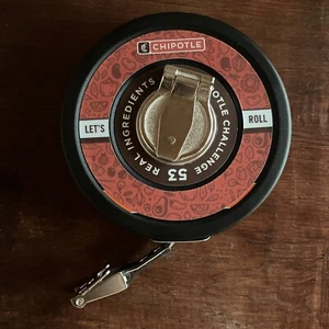 Chipotle Mexican Grill 53 Pies Cinta Medidora Promocional Let's Roll LEER - Imagen 1 de 17