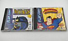 Batman & Superman Activity Center Play Zone CD-ROM SET PC Windows/Mac Macintosh