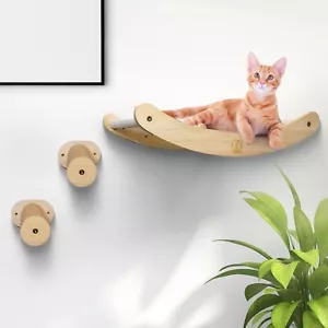 Wall Mounted Cat Hammock with 2 steps EASY INSTALL w/hardware - New in box - Picture 1 of 7