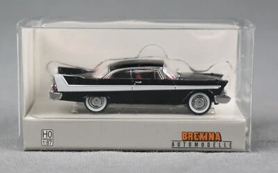 BREKINA 19680 H0,1:87 Plymouth Fury schwarz/weiß, 1958 - NEUHEIT 2025!