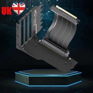 Vertical GPU Mounting Bracket w/ 15cm PCI-E 4.0 X16 Riser Cable(Black No light) - Afbeelding 1 van 7