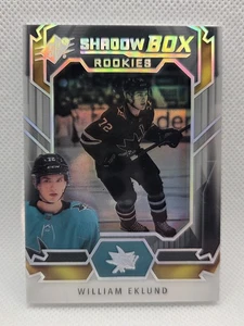 2021-22 UD SPX Shadow Box Rookie William Eklund SB-24 - Picture 1 of 2