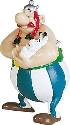 Plastoy SAS PLA60502 Asterix Figure Obelix Mit Idefix Toy, 10 x 3 x 5 cm - Image 1 of 2