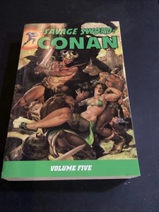 The Savage Sword of Conan, Trade Paperback - Vol. 5 - Picture 1 of 3
