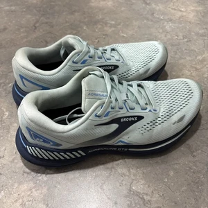 Brooks Adrenaline GTS 23 Blue Glass Damen Laufschuhe Größe 10 B Medium gebraucht - Bild 1 von 11
